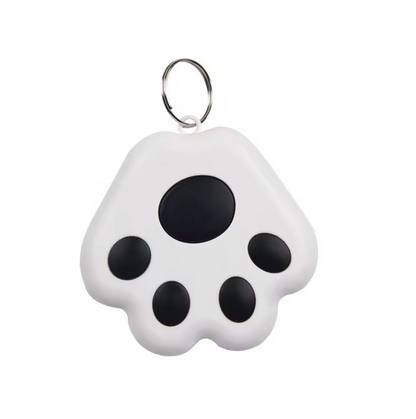 Paw-Shaped Mini GPS Tracker - Wireless Bluetooth Locator for Pets