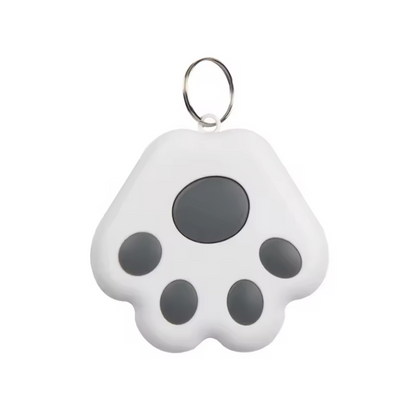 Paw-Shaped Mini GPS Tracker - Wireless Bluetooth Locator for Pets